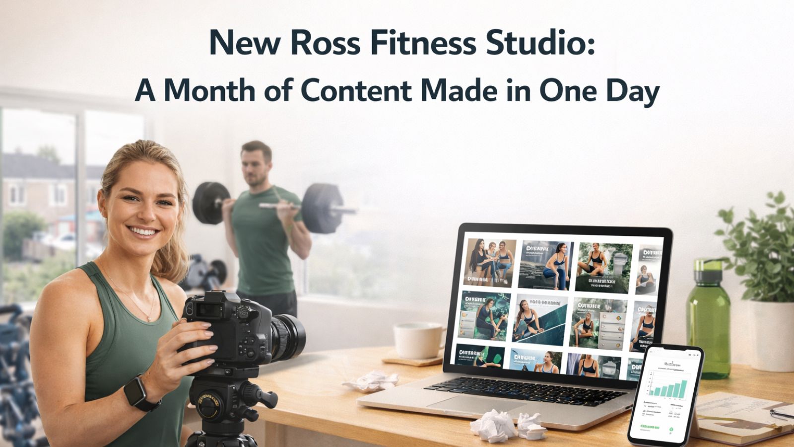 AI social media content New Ross - New Ross Fitness Studio_ A Month of Content Made in One Day