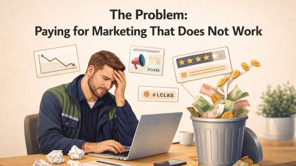 The Problem_ Paying for Marketing That Does Not Work for small business marketing