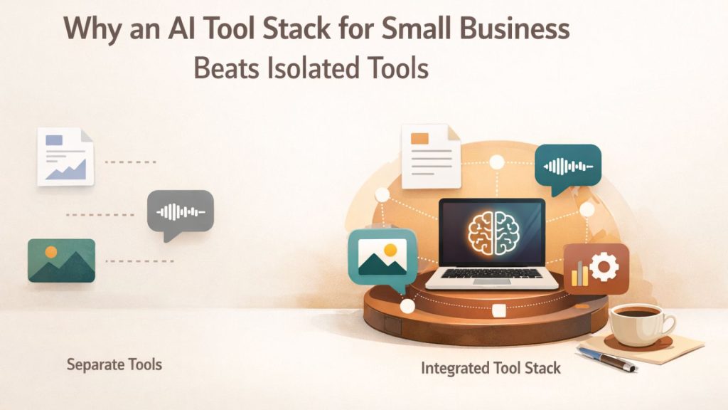 Why an AI Tool Stack for Small Business Beats Isolated Tools for small business marketing