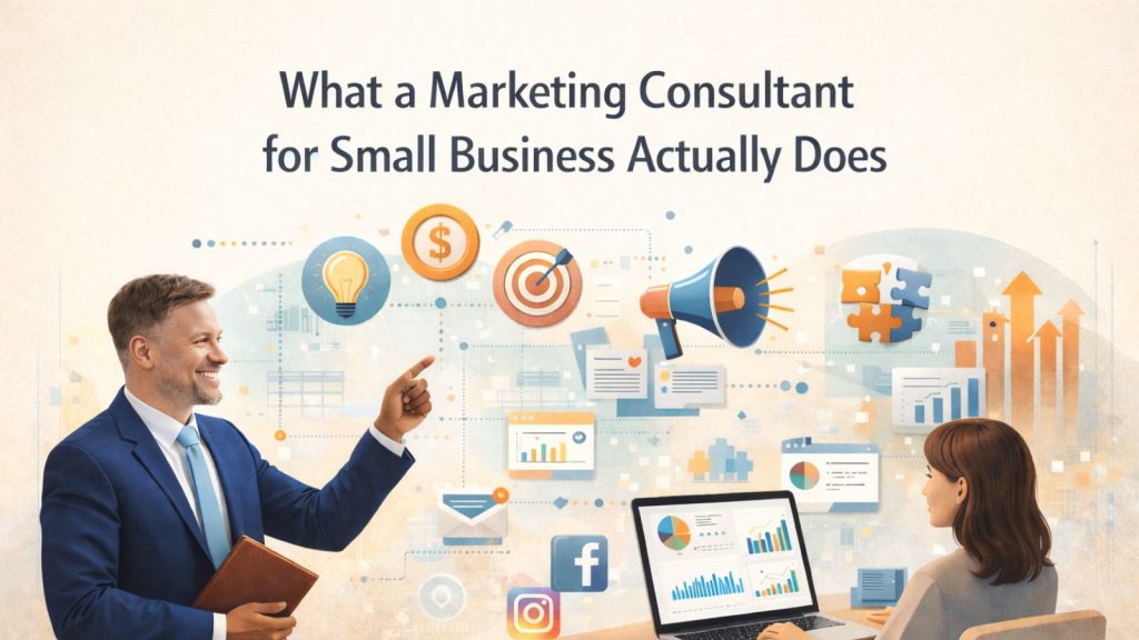 What a Marketing Consultant for Small Business Actually Does guide for Irish businesses