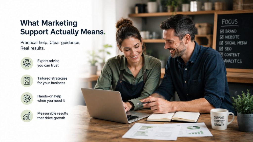 What Marketing Support Actually Means guide for Irish businesses