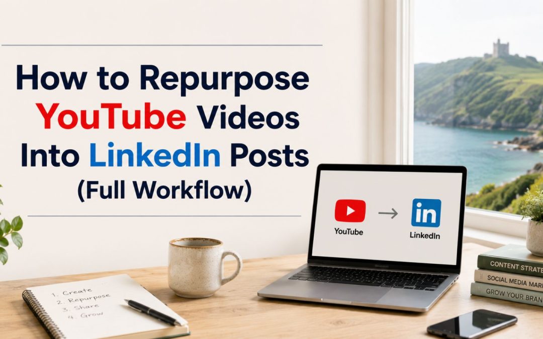 How to Repurpose YouTube Videos Into LinkedIn Posts (Full Workflow)