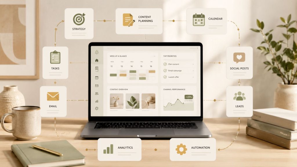 What a marketing OS for small business actually is for small business marketing