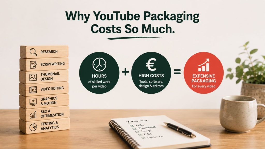 Why YouTube Packaging Costs So Much guide for Irish businesses