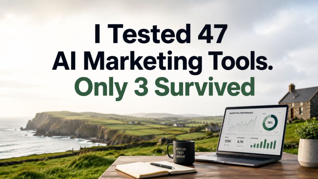 best AI marketing tools - I Tested 47 AI Marketing Tools. Only 3 Survived