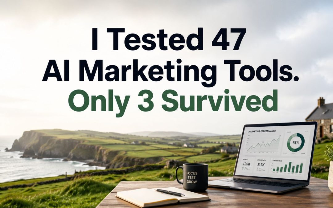 I Tested 47 AI Marketing Tools. Only 3 Survived