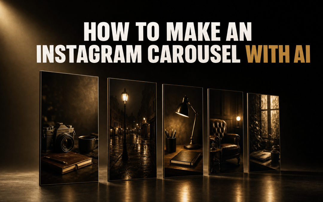 How To Make A Carousel On Instagram With AI (5 Slides, 43 Credits)