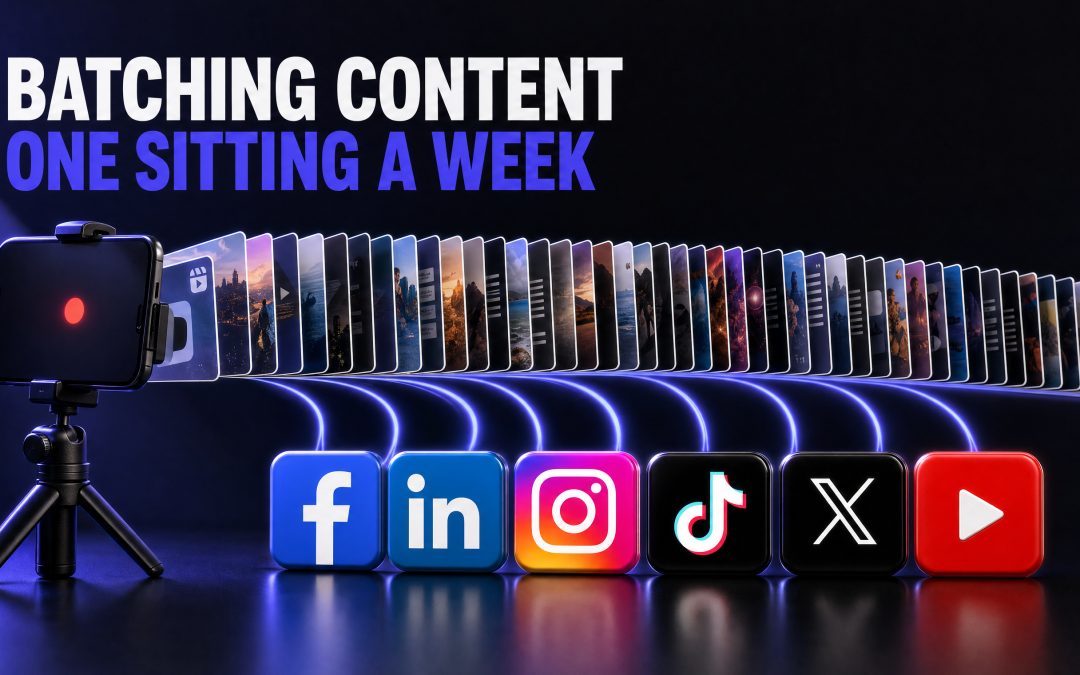 Batching Content: One Sitting a Week, 137 Posts in 14 Days